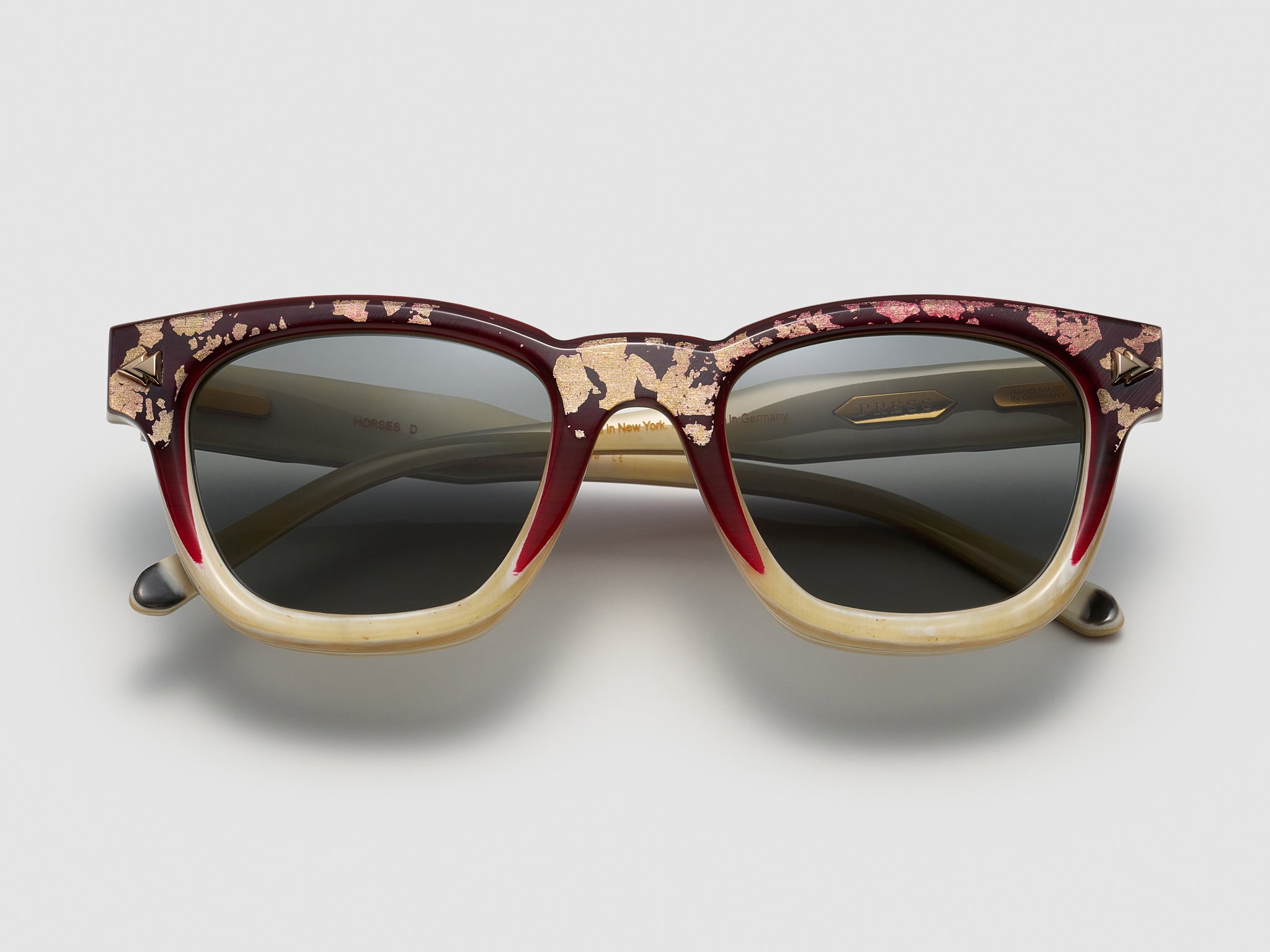 Horses Horn Wine Leaf Fade - JP044 #color_wine-leaf-fade-jp044