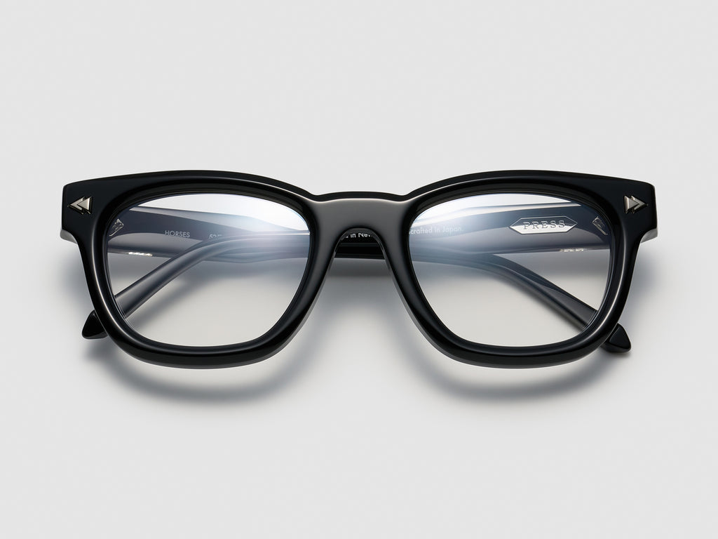 Horses Optical Black - PU008 #color_black-pu008