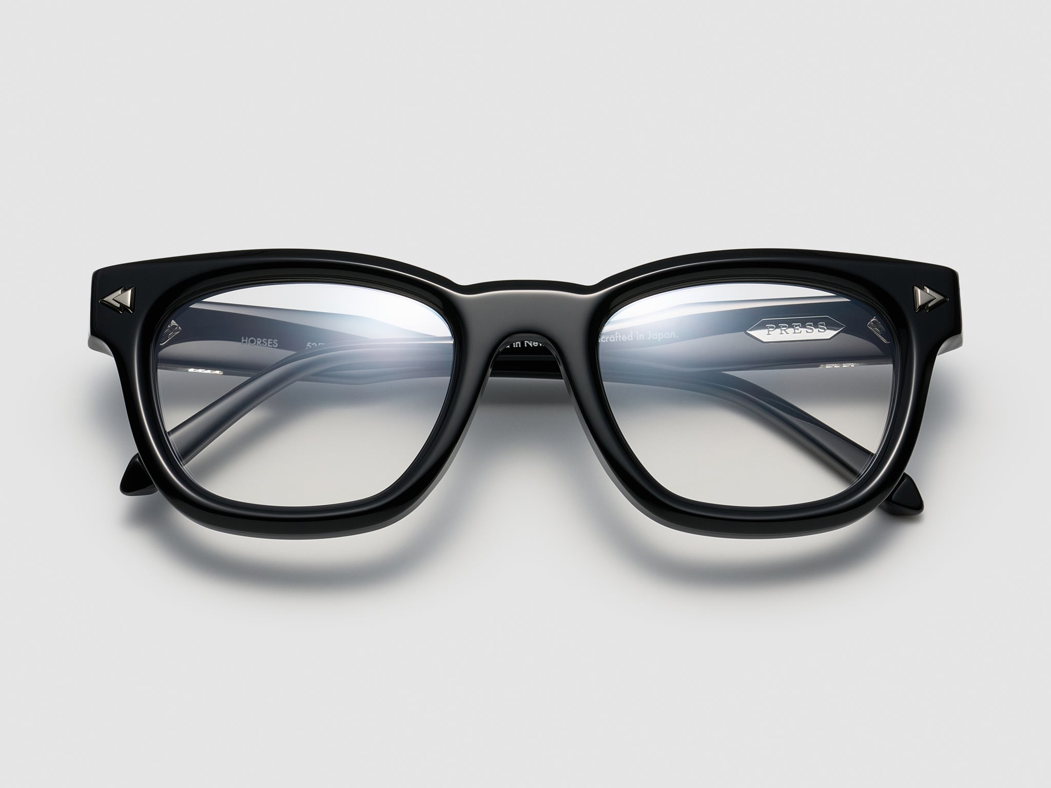 Horses Optical Black - PU008 #color_black-pu008