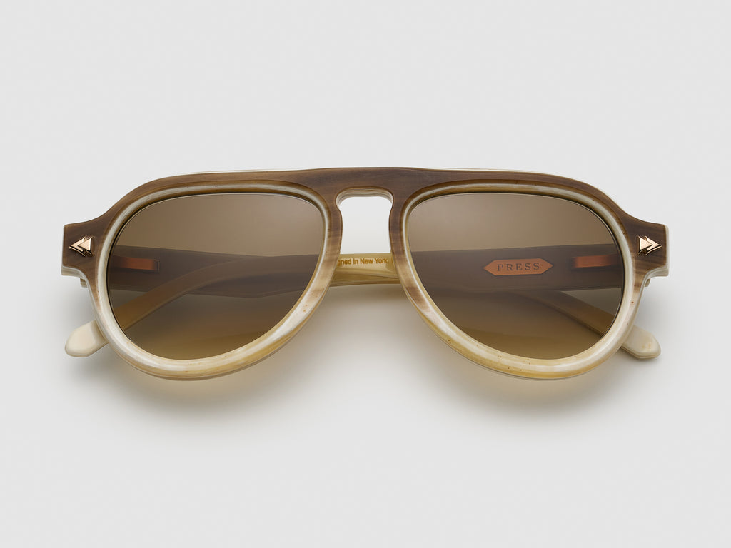 Harlem Square Horn Natural Fade - JP026 #color_natural-fade-jp026