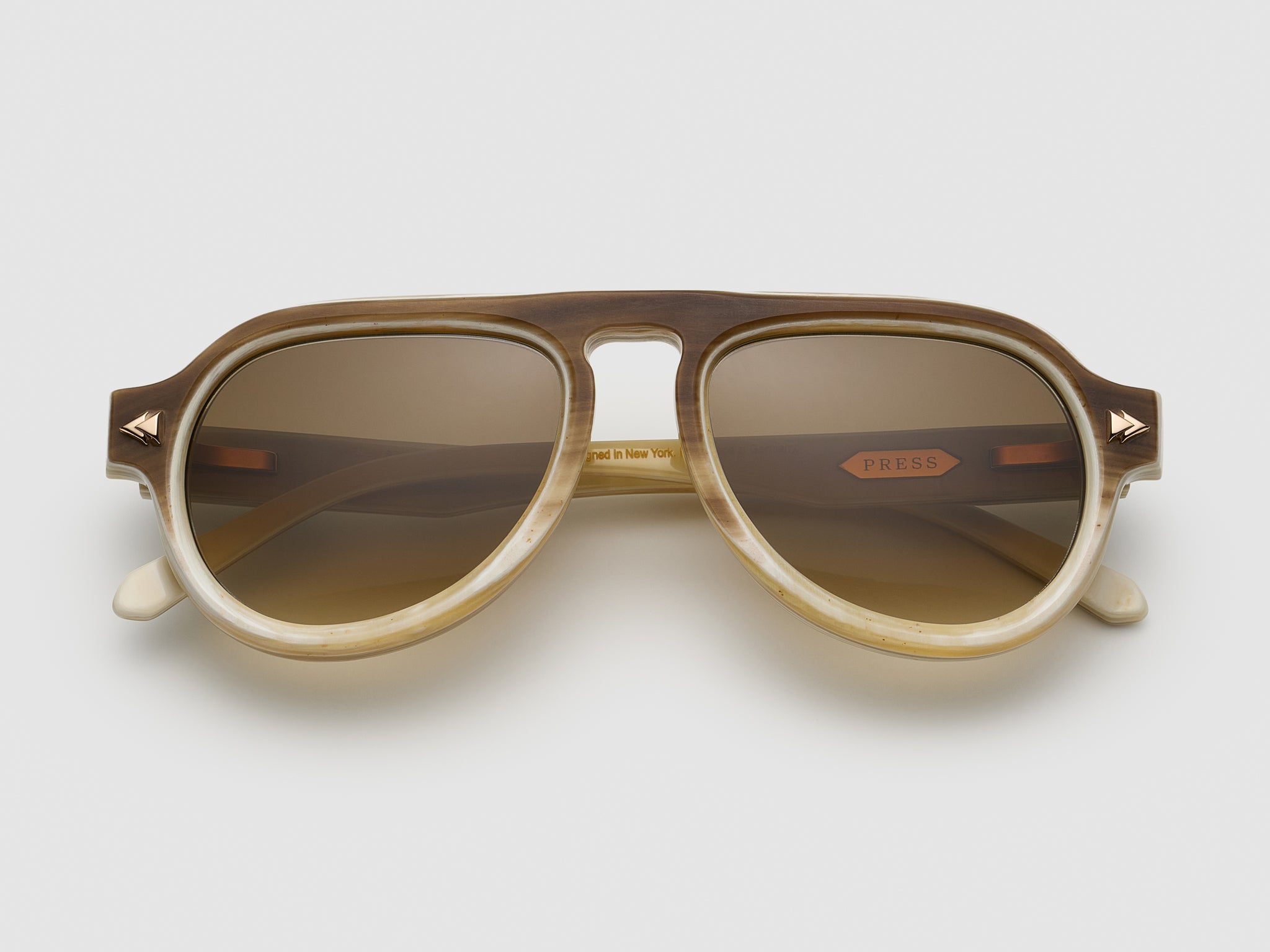 Harlem Square Horn Natural Fade - JP026 #color_natural-fade-jp026