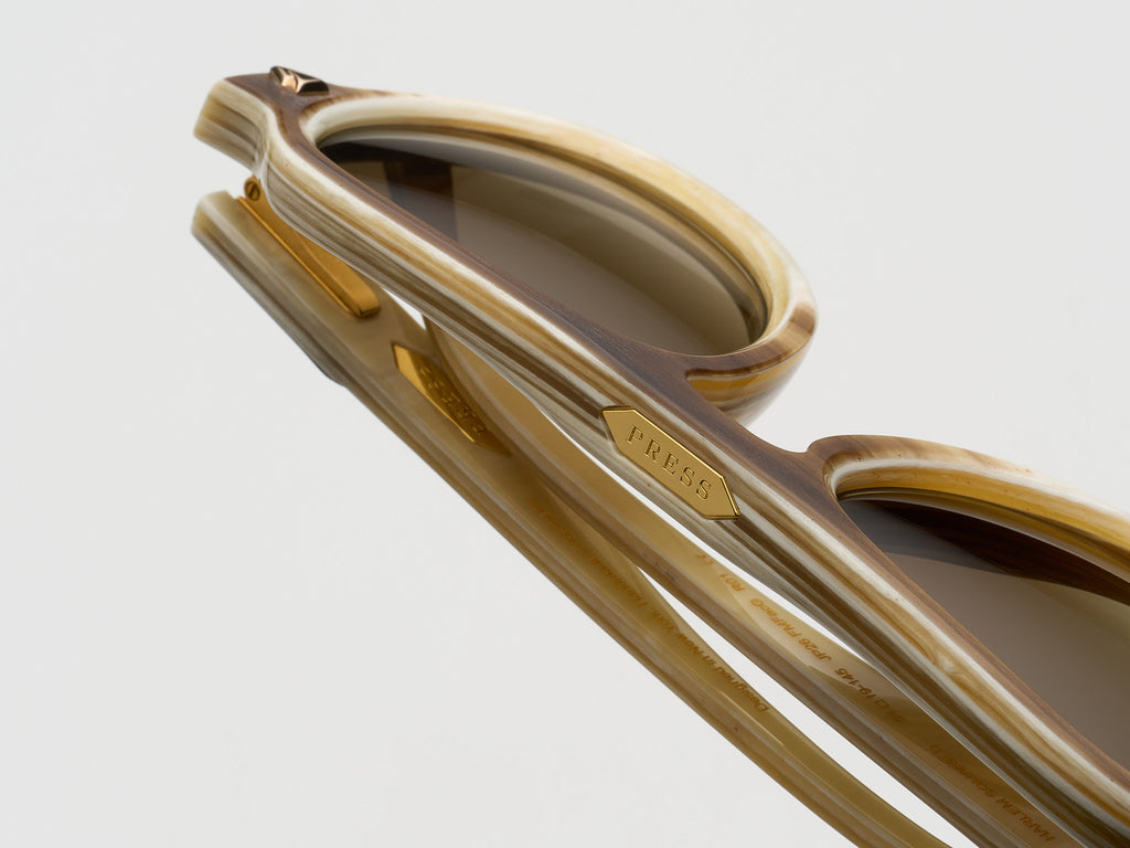 Harlem Square Horn Natural Fade - JP026 #color_natural-fade-jp026