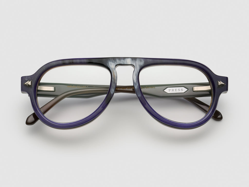 Harlem Square Horn Purple Oak - JP034 #color_purple-oak-jp034