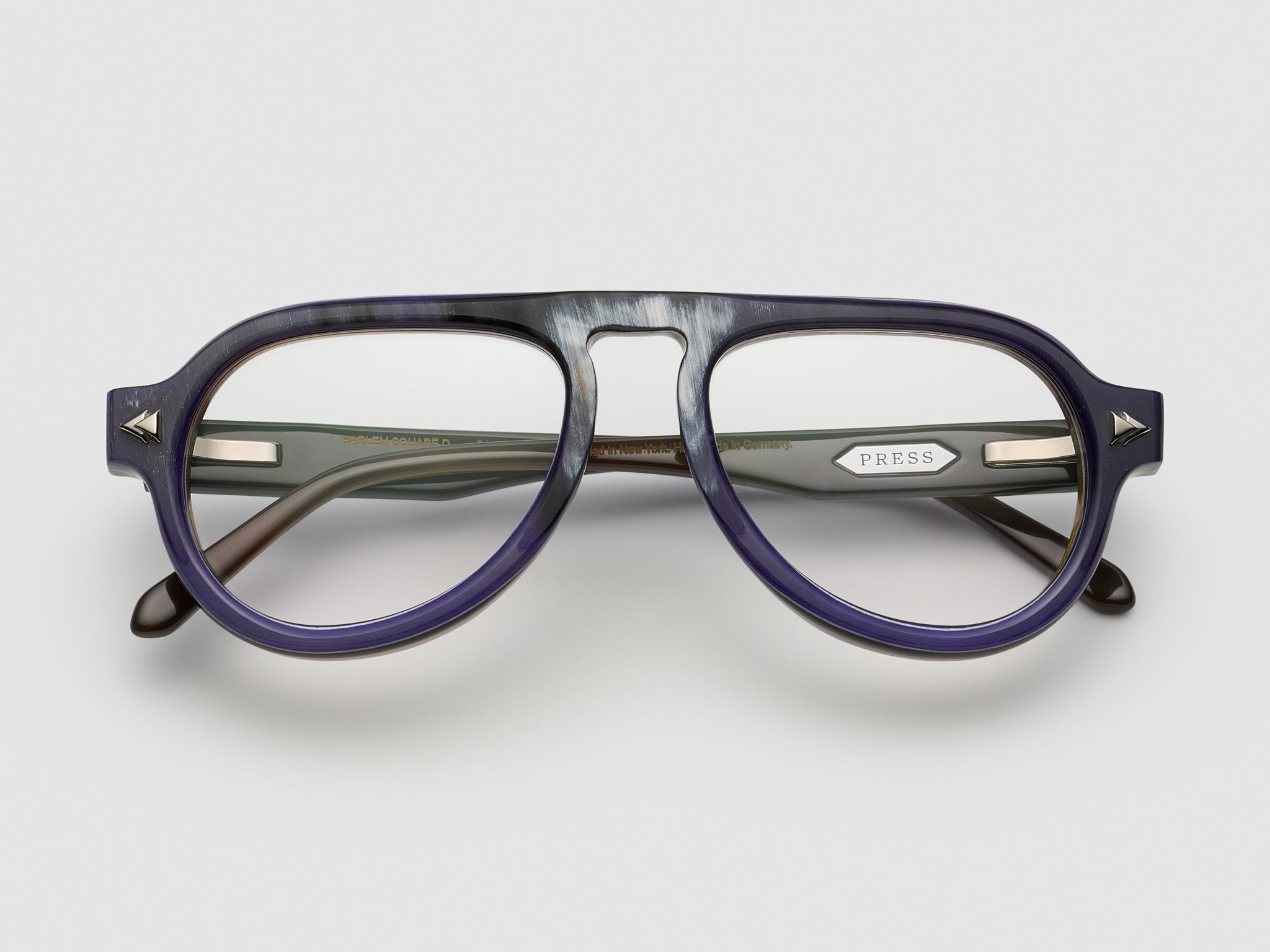 Harlem Square Horn Purple Oak - JP034 #color_purple-oak-jp034