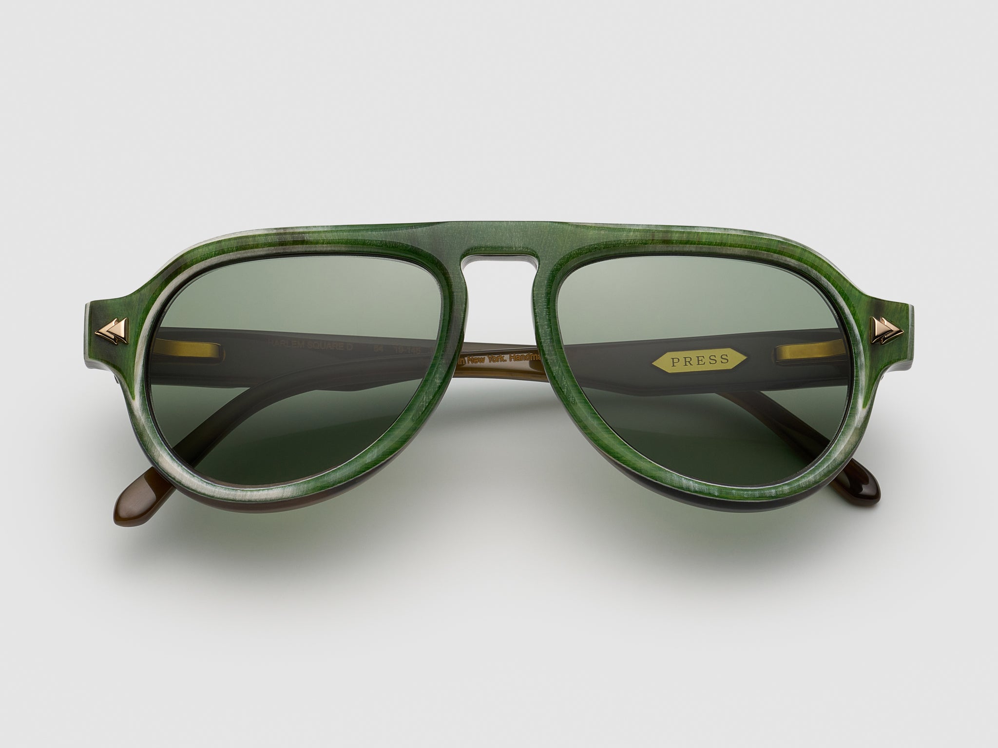 Harlem Square Horn Green Oak - JP035 #color_green-oak-jp035