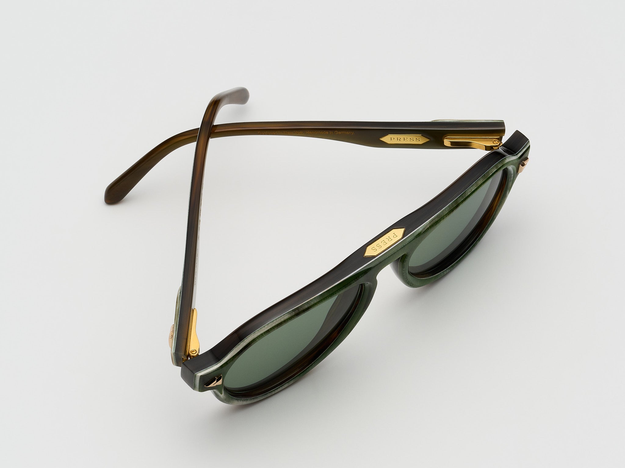 Harlem Square Horn Green Oak - JP035 #color_green-oak-jp035
