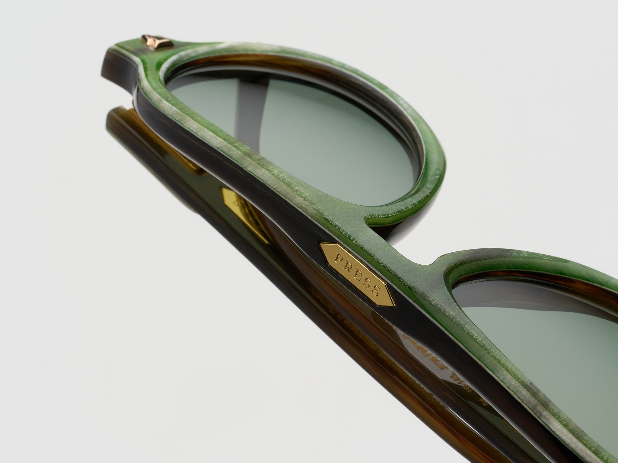 Harlem Square Horn Green Oak - JP035 #color_green-oak-jp035