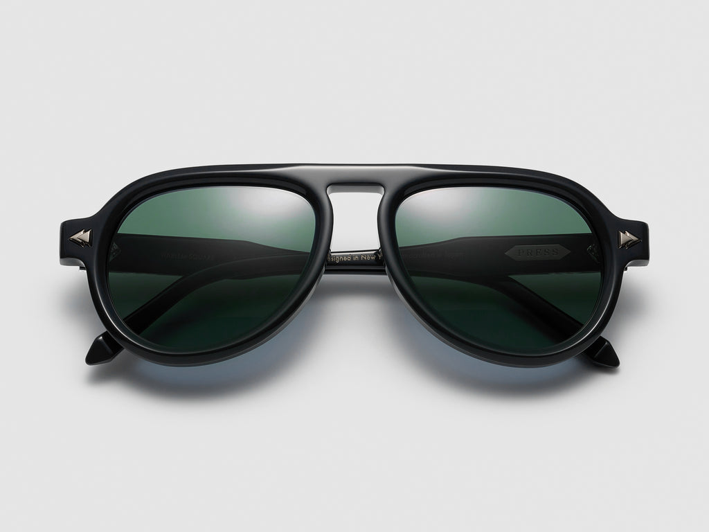 Harlem Square Black - PU008 #color_black-pu008