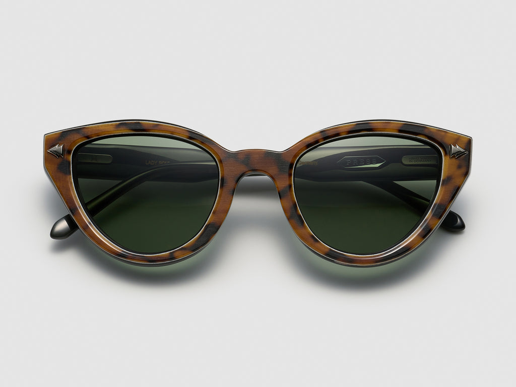 Lady Soul Horn Spotty Tortoise / Hunter - JP028 #color_spotty-tortoise-hunter-jp028