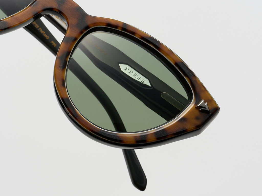 Lady Soul Horn Spotty Tortoise / Hunter - JP028 #color_spotty-tortoise-hunter-jp028