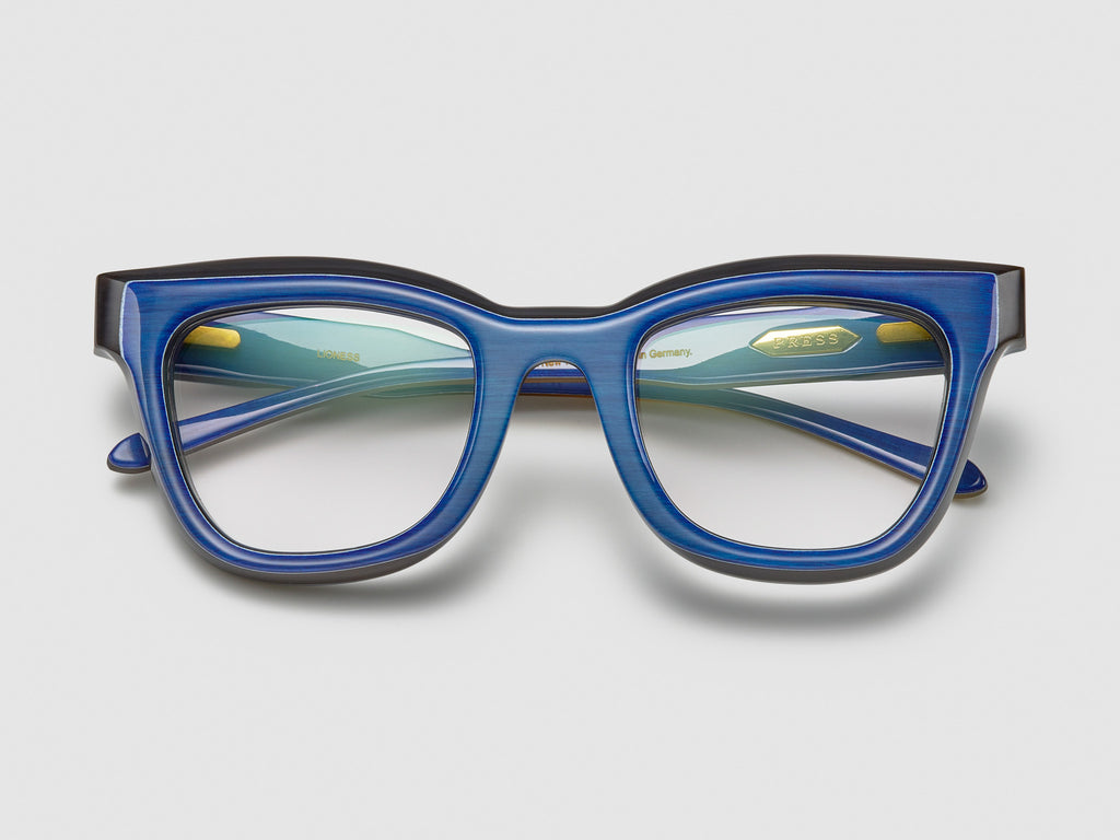 Lioness Horn Cobalt / Brown - JP012 #color_cobalt-brown-jp012