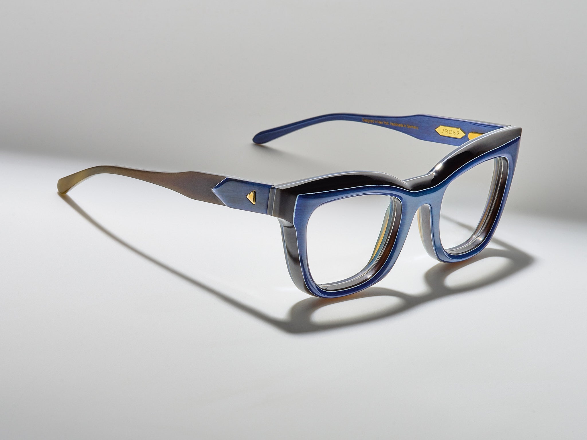 Lioness Horn Cobalt / Brown - JP012 #color_cobalt-brown-jp012
