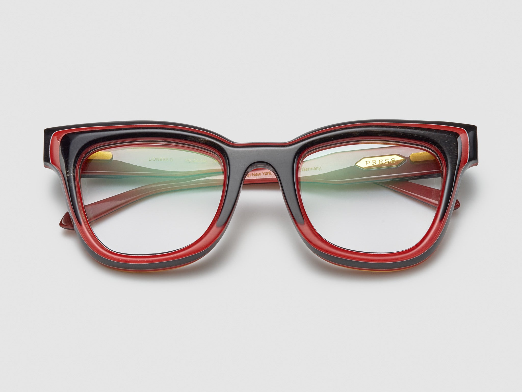 Lioness Horn Black Red Fade - JP022 #color_black-red-fade-jp022