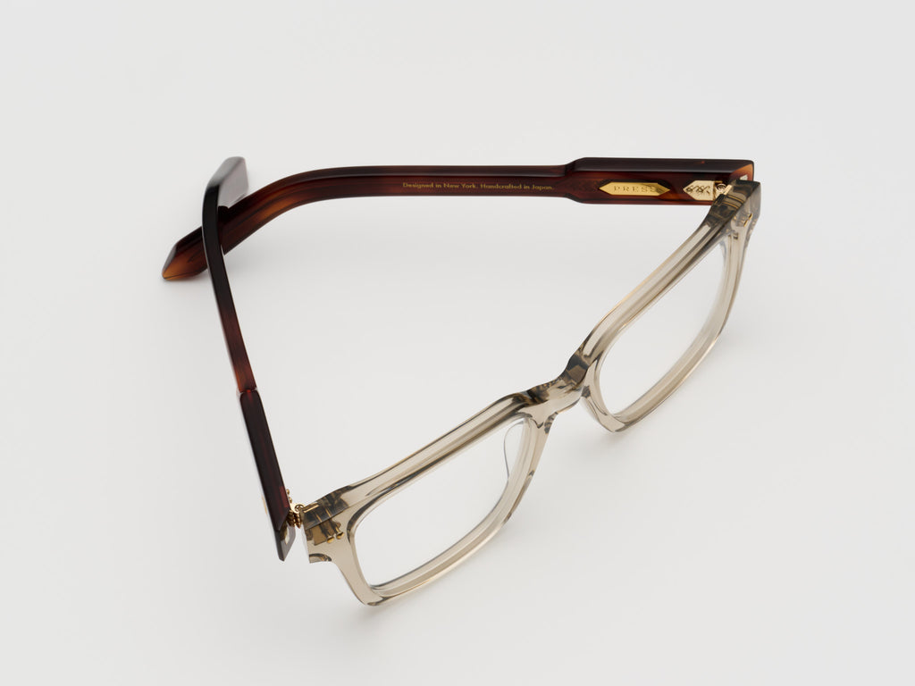 The Lufty Optical Champagne Demi / Gold - TI013 #color_champagne-demi-gold-ti013