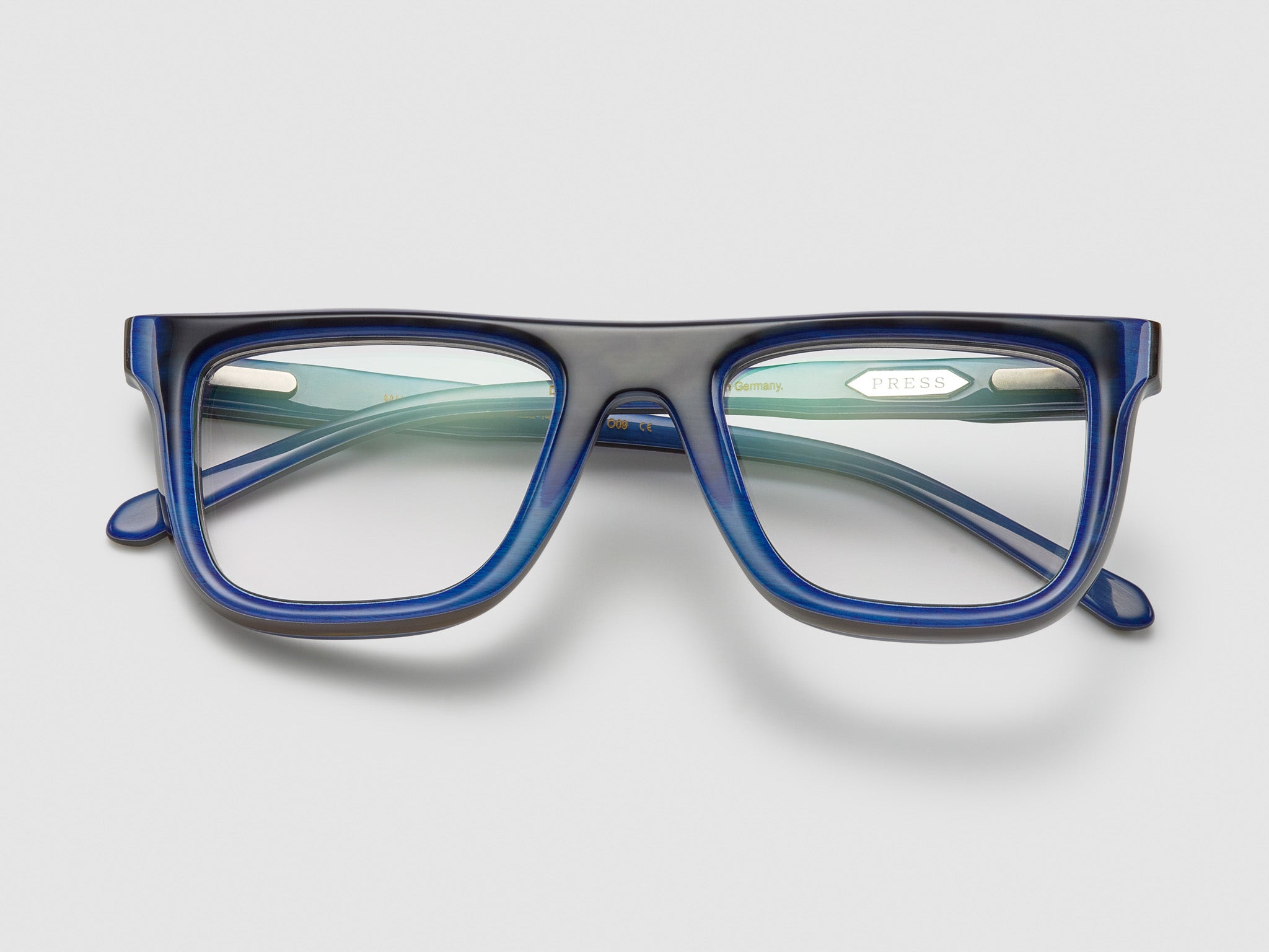 Mamba Horn Tortoise Blue Fade - JP023 #color_tortoise-blue-fade-jp023