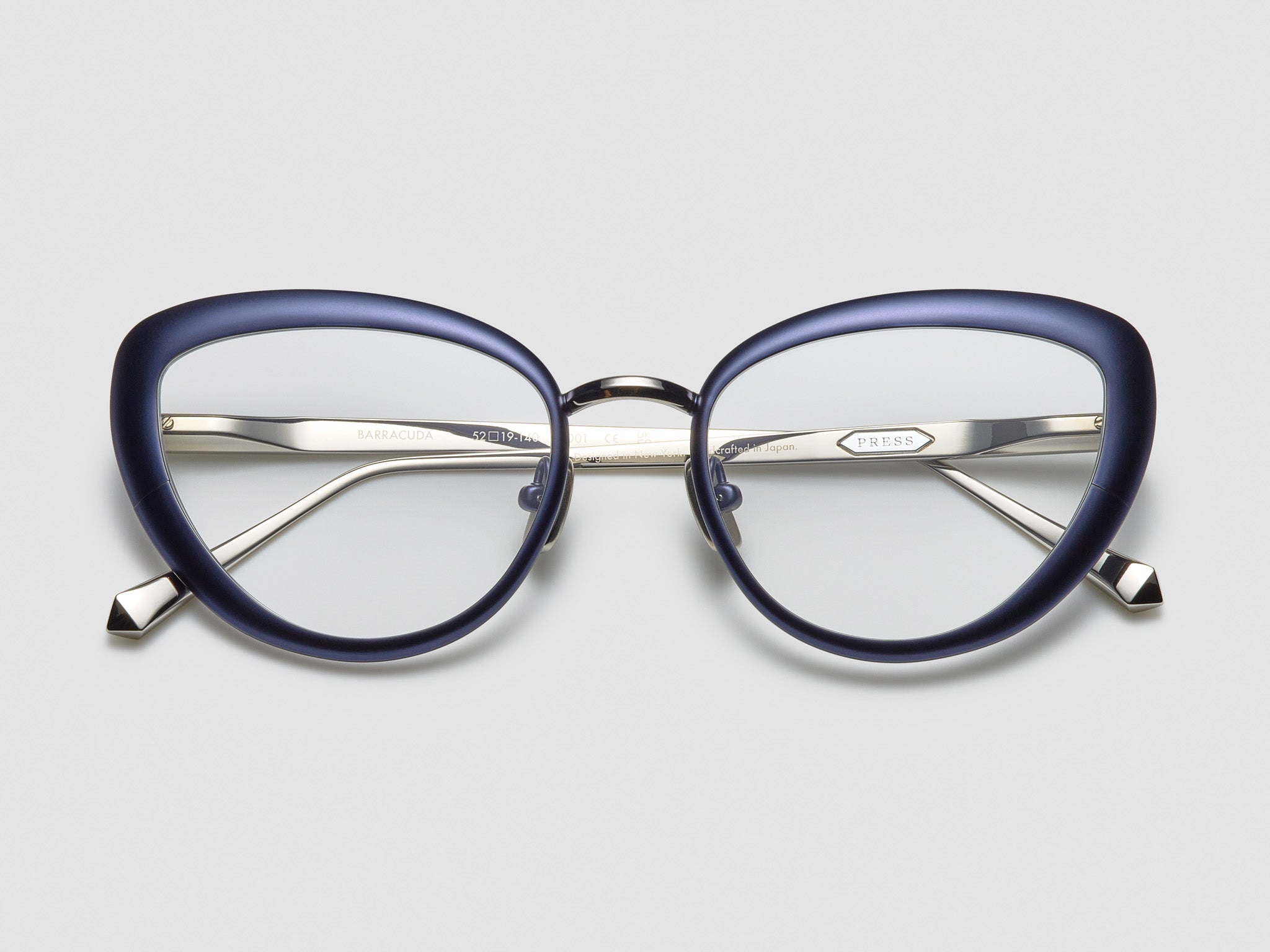 Barracuda Optical Navy / Platinum - ST001 #color_navy-platinum-st001