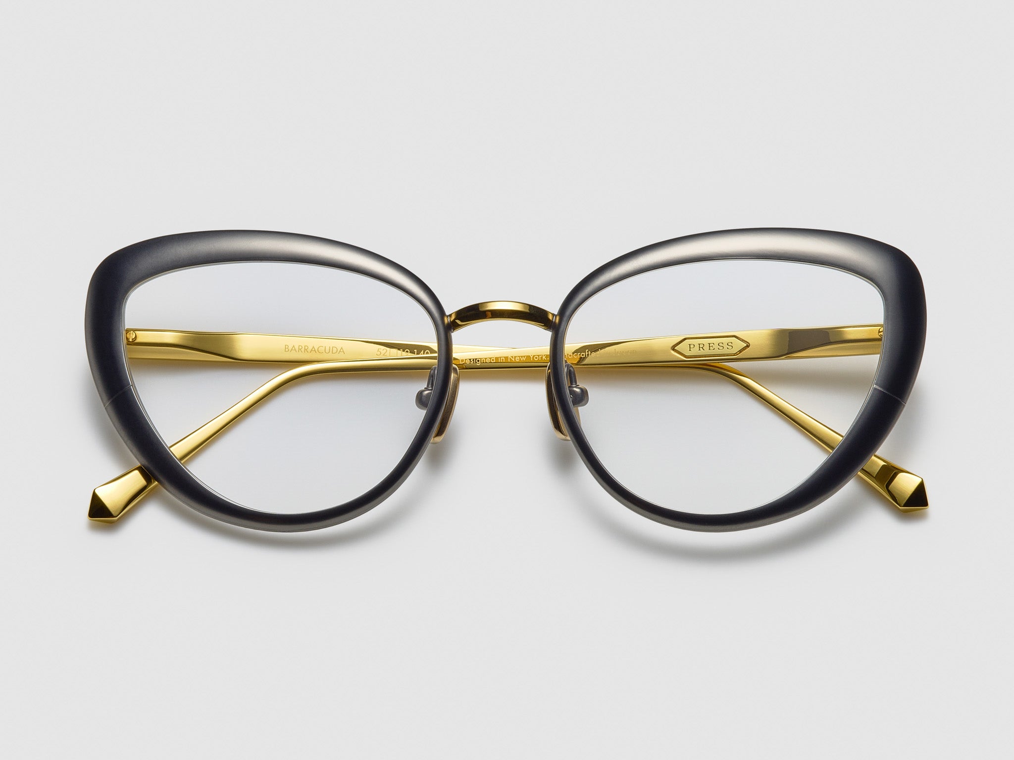 Barracuda Optical Ruthenium / Gold - ST003 #color_ruthenium-gold-st003