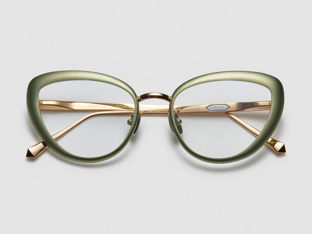 Barracuda Optical Cascade Green / Rose Gold - ST005 #color_cascade-green-rose-gold-st005