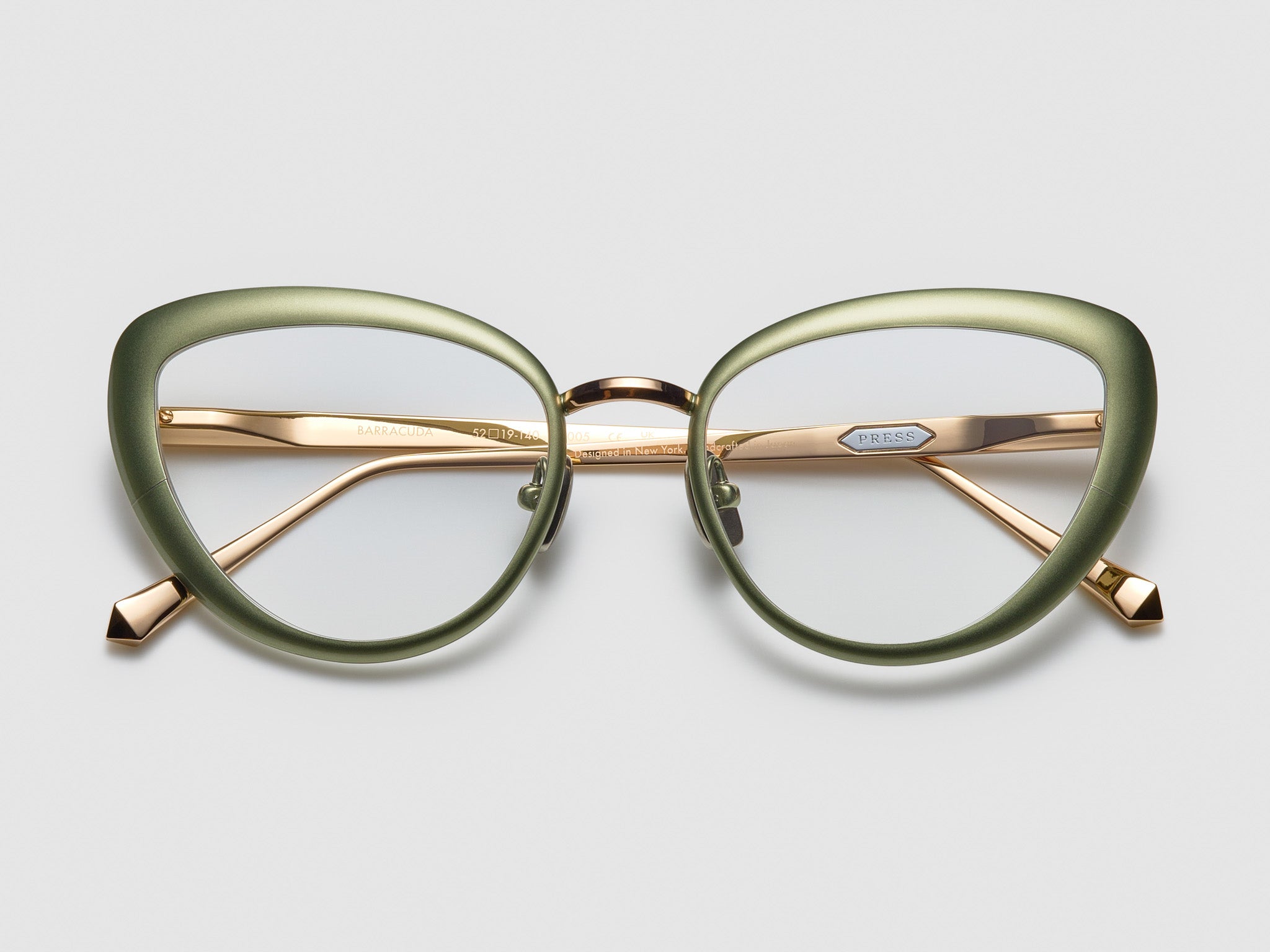 Barracuda Optical Cascade Green / Rose Gold - ST005 #color_cascade-green-rose-gold-st005