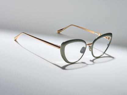 Barracuda Optical Matte Cascade Green / Shiny Rose Gold - ST005 