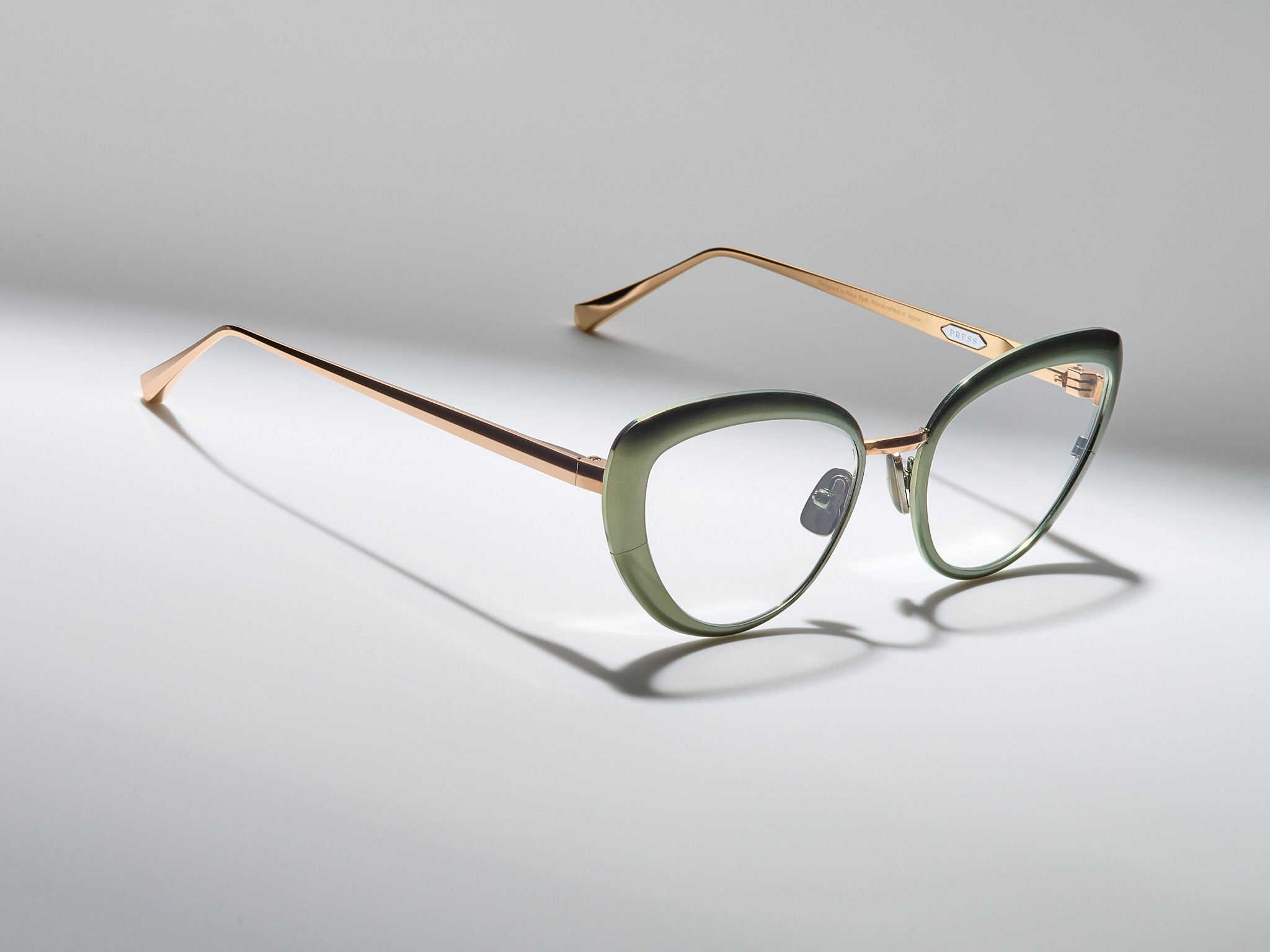 Barracuda Optical Cascade Green / Rose Gold - ST005 #color_cascade-green-rose-gold-st005