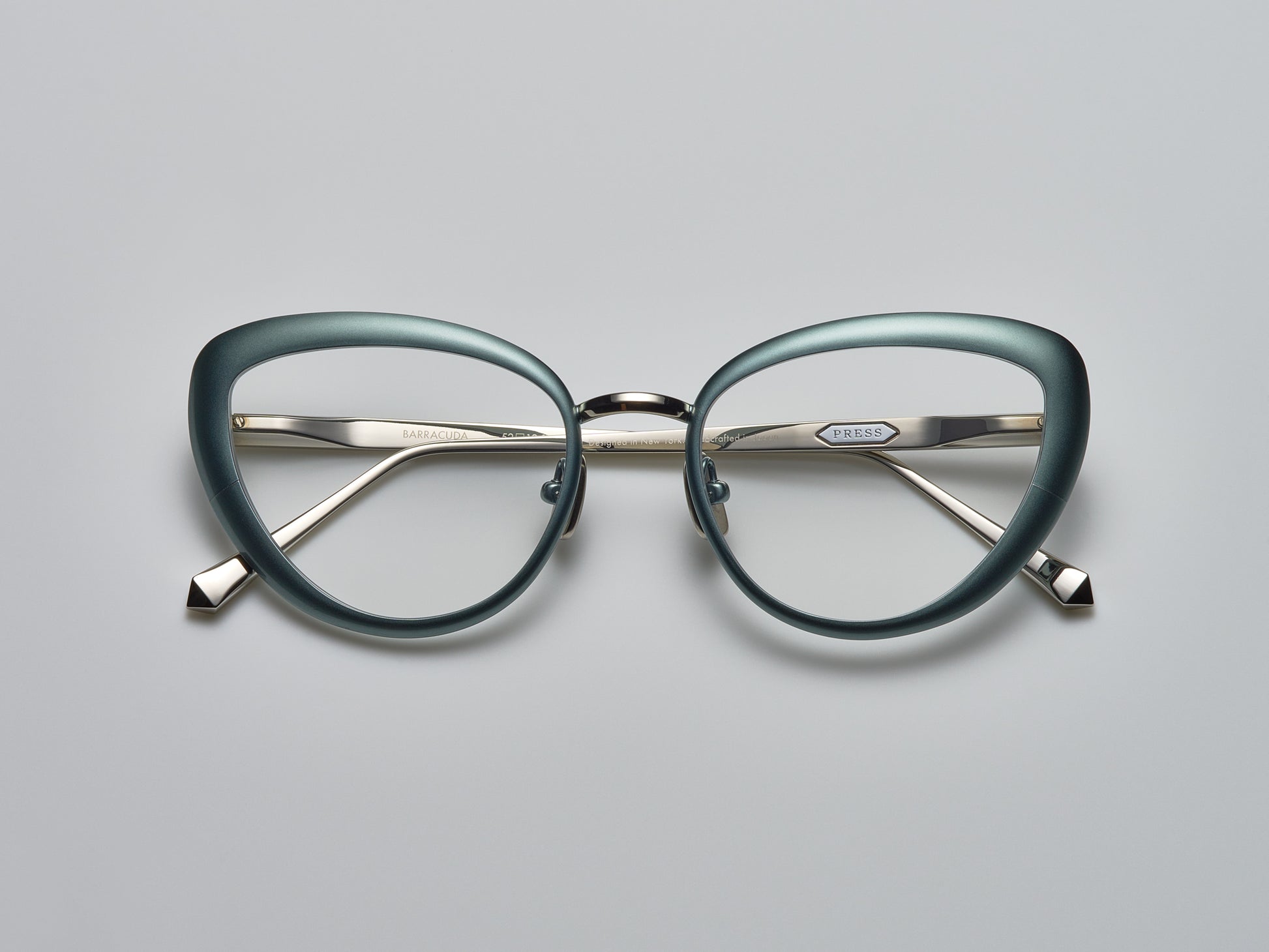 Barracuda Optical Matte Nassau Blue / Palladium - ST006 #color_matte-nassau-blue-palladium-st006