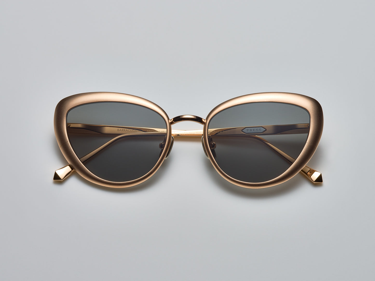 Barracuda Matte Rose Gold / Shiny Rose Gold - ST004 #color_matte-rose-gold-shiny-rose-gold-st004