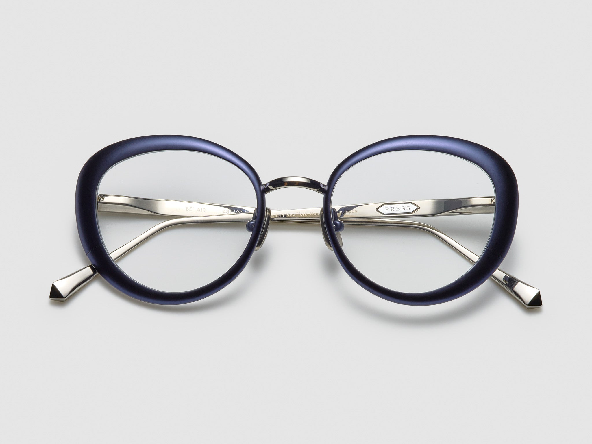 Bel Air Optical Navy / Platinum - ST001 #color_navy-platinum-st001