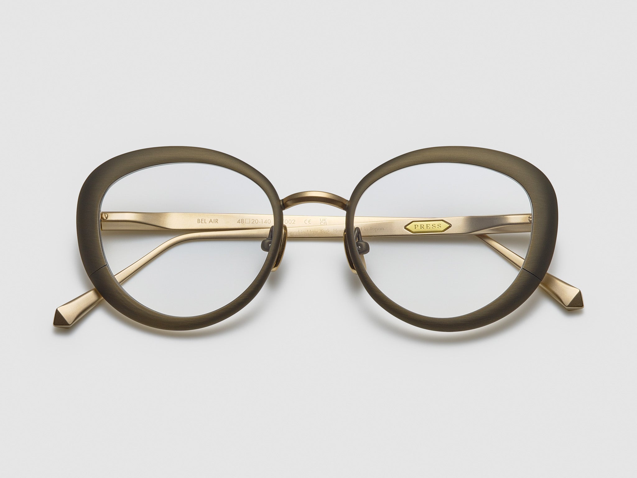 Bel Air Optical Antique Gold / Gold - ST002 #color_antique-gold-gold-st002
