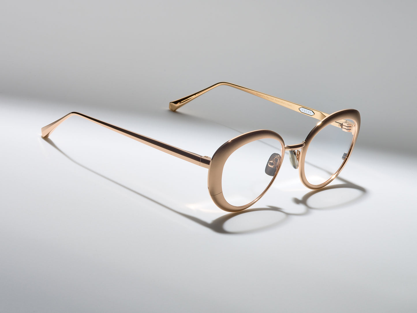 Bel Air Optical Matte Rose Gold / Shiny Rose Gold - ST004 #color_matte-rose-gold-shiny-rose-gold-st004