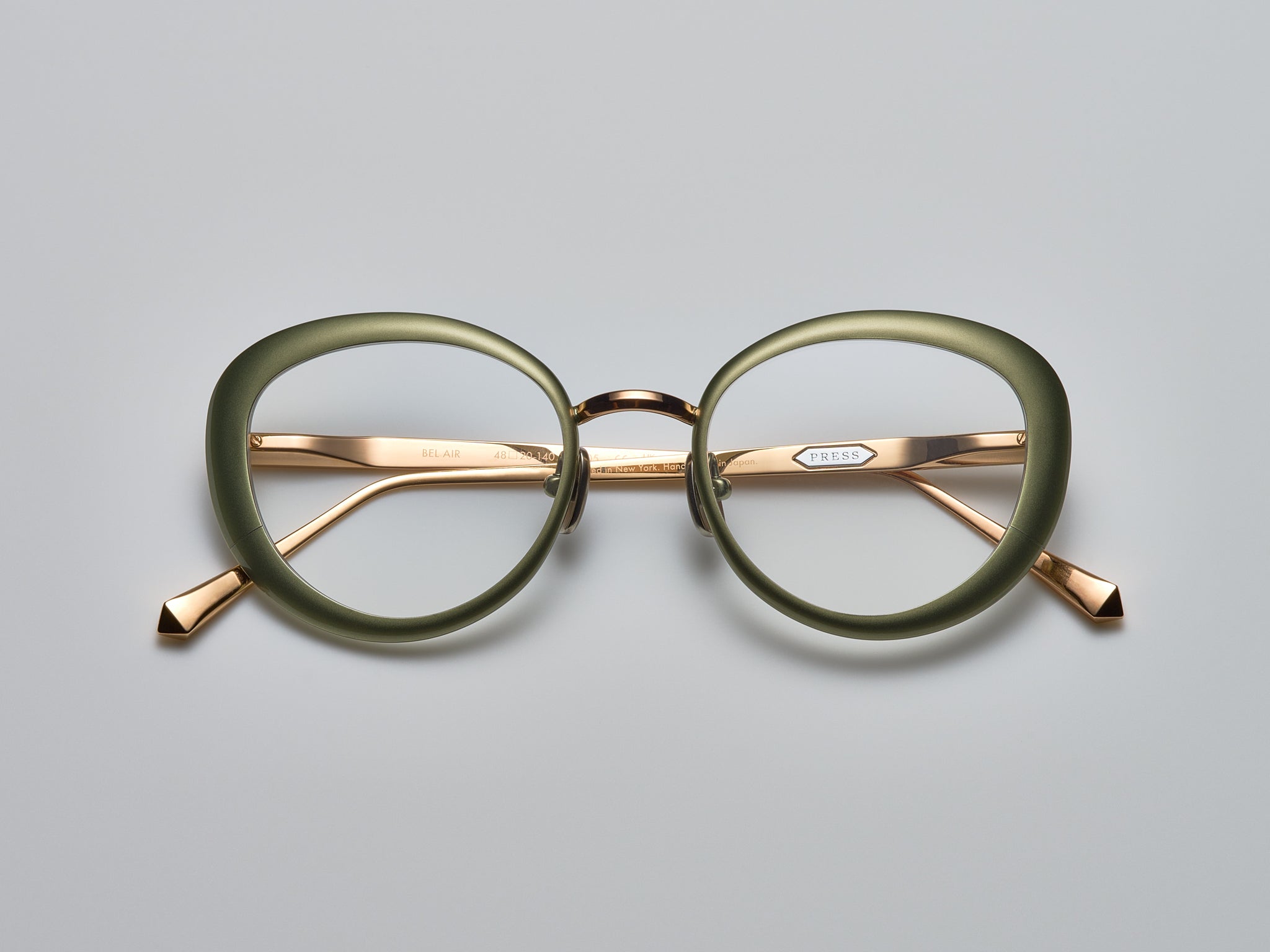 Bel Air Optical Matte Cascade Green / Shiny Rose Gold - ST005 