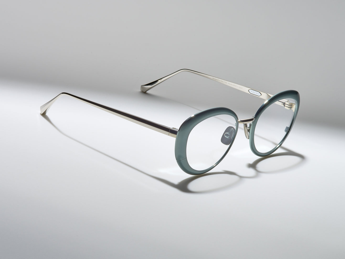 Bel Air Optical Matte Nassau Blue / Palladium - ST006 #color_matte-nassau-blue-palladium-st006