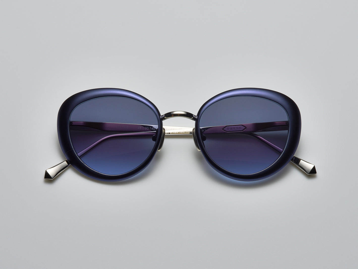 Bel Air Matte Navy / Platinum - ST001 #color_matte-navy-platinum-st001