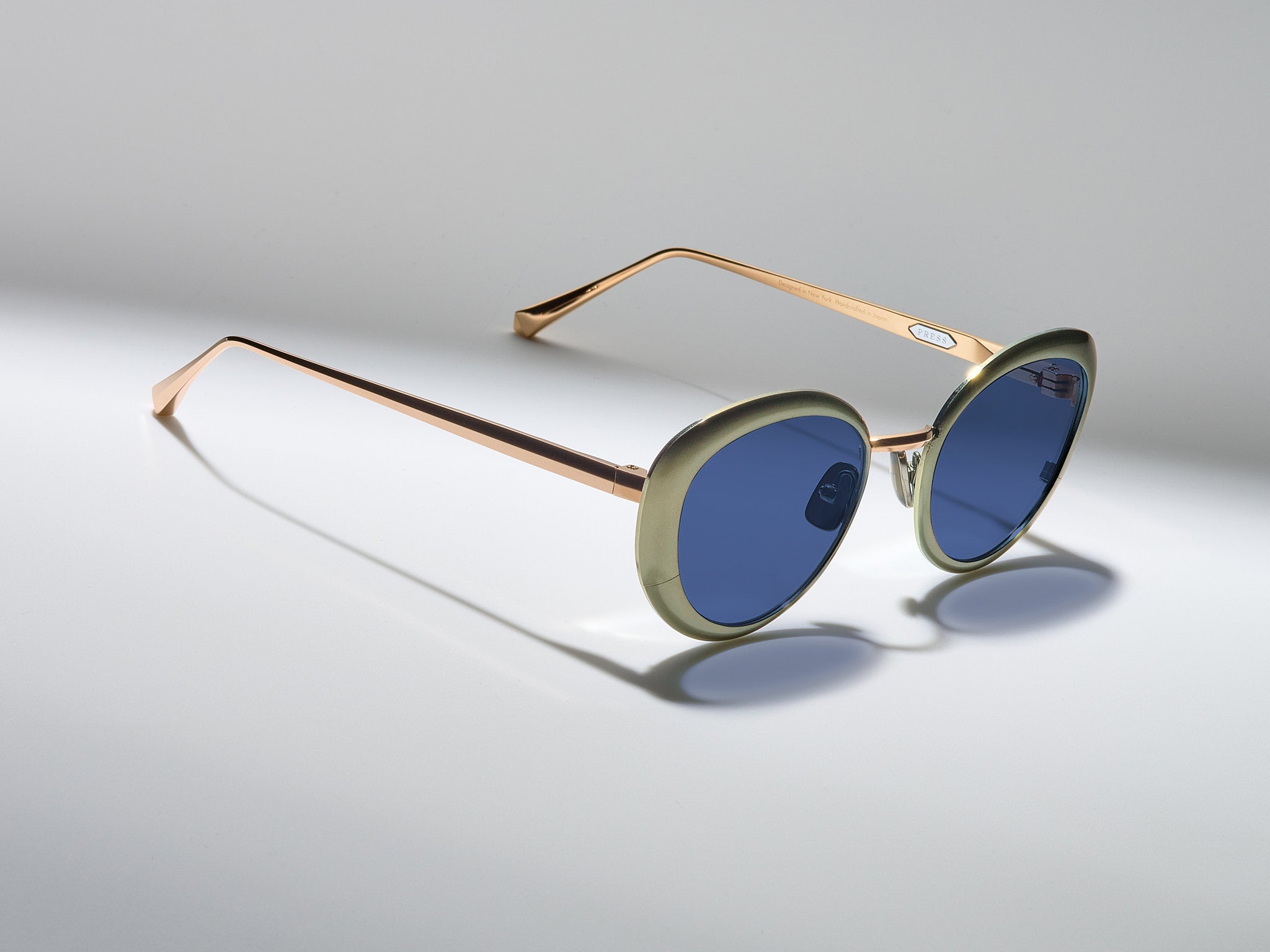 Bel Air Cascade Green / Rose Gold - ST005 #color_cascade-green-rose-gold-st005