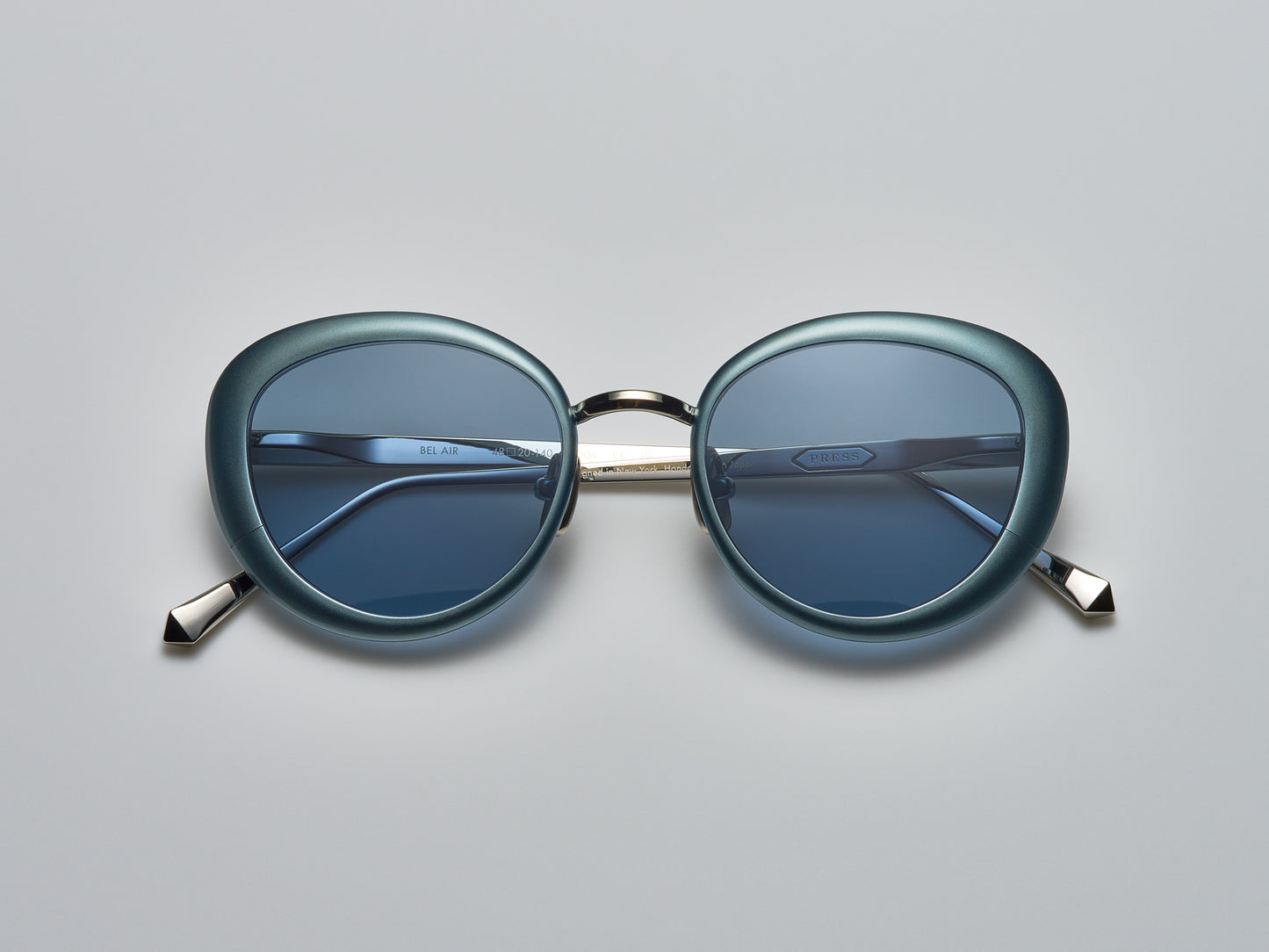 Bel Air Matte Nassau Blue / Palladium - ST006 #color_matte-nassau-blue-palladium-st006