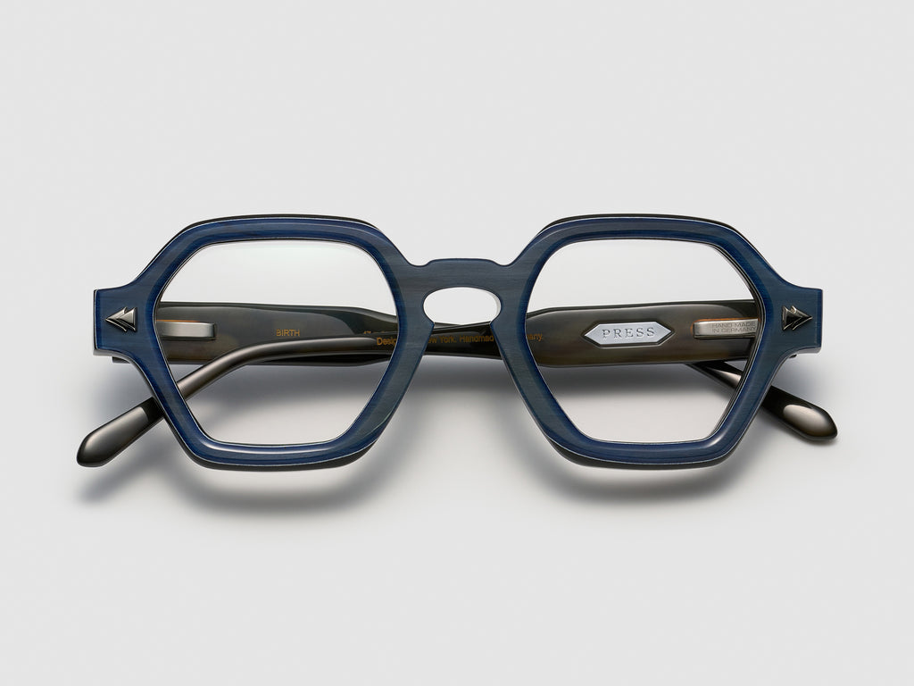 Birth Horn Optical Navy Noir - JP027 #color_navy-noir-jp027