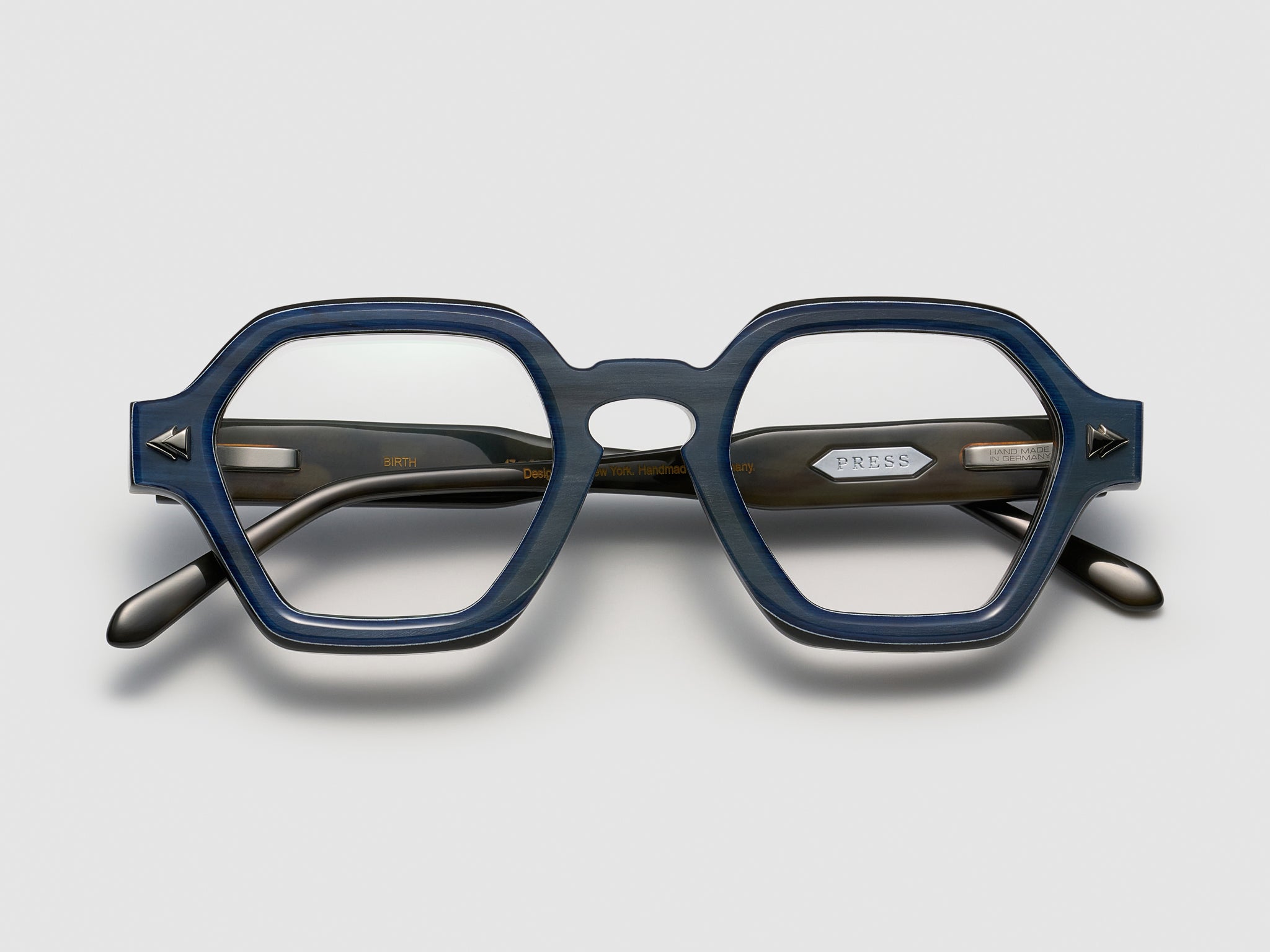 Birth Horn Optical Navy Noir - JP027 #color_navy-noir-jp027
