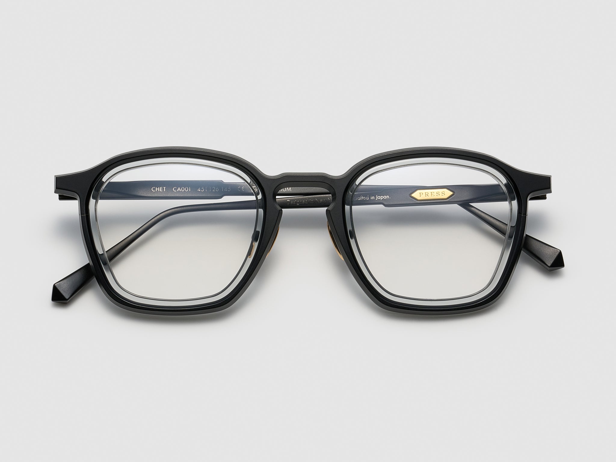 Chet Optical Black Smoke - CA001 #color_black-smoke-ca001