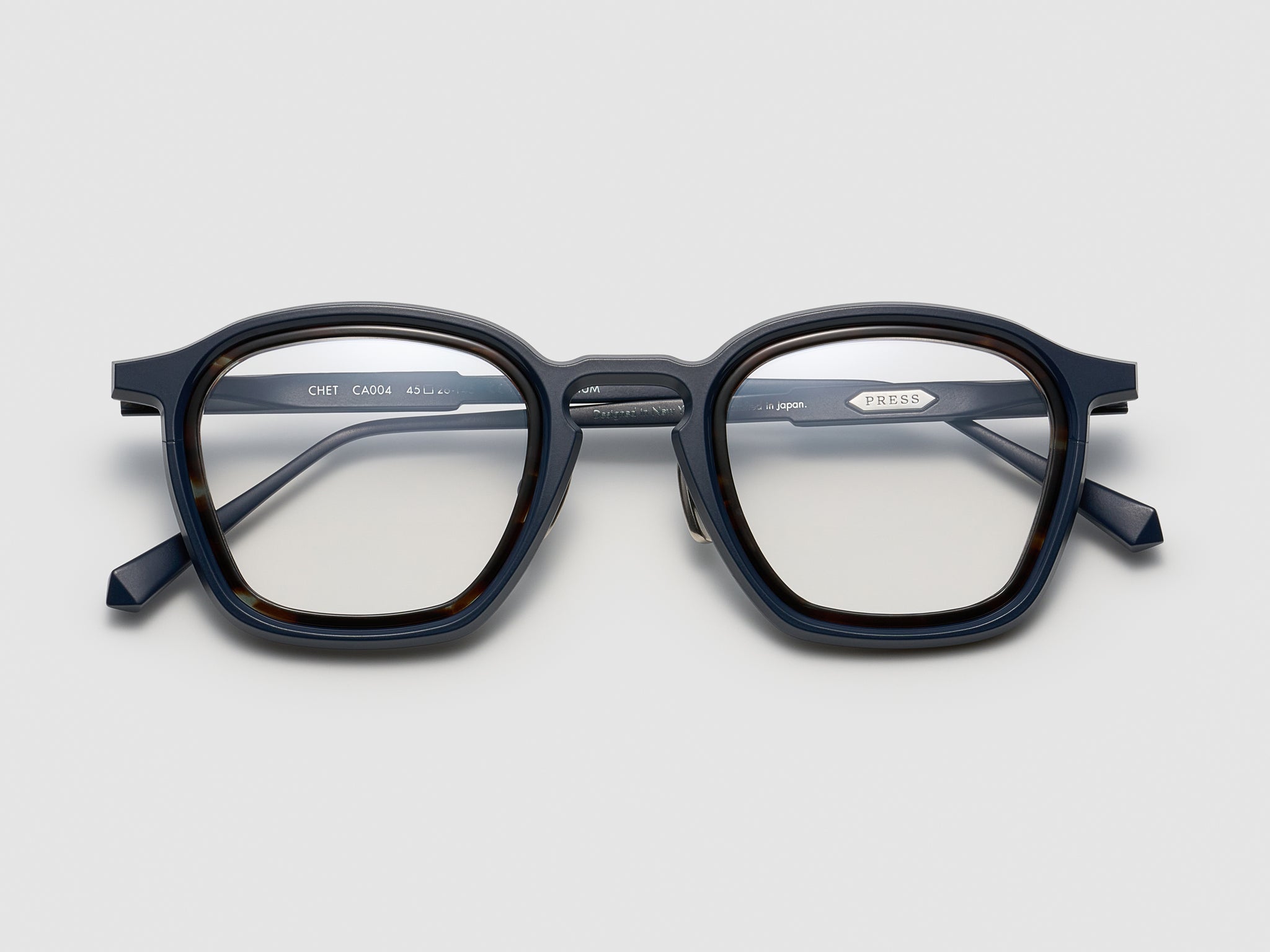 Chet Optical Blue Noir - CA004 #color_blue-noir-ca004
