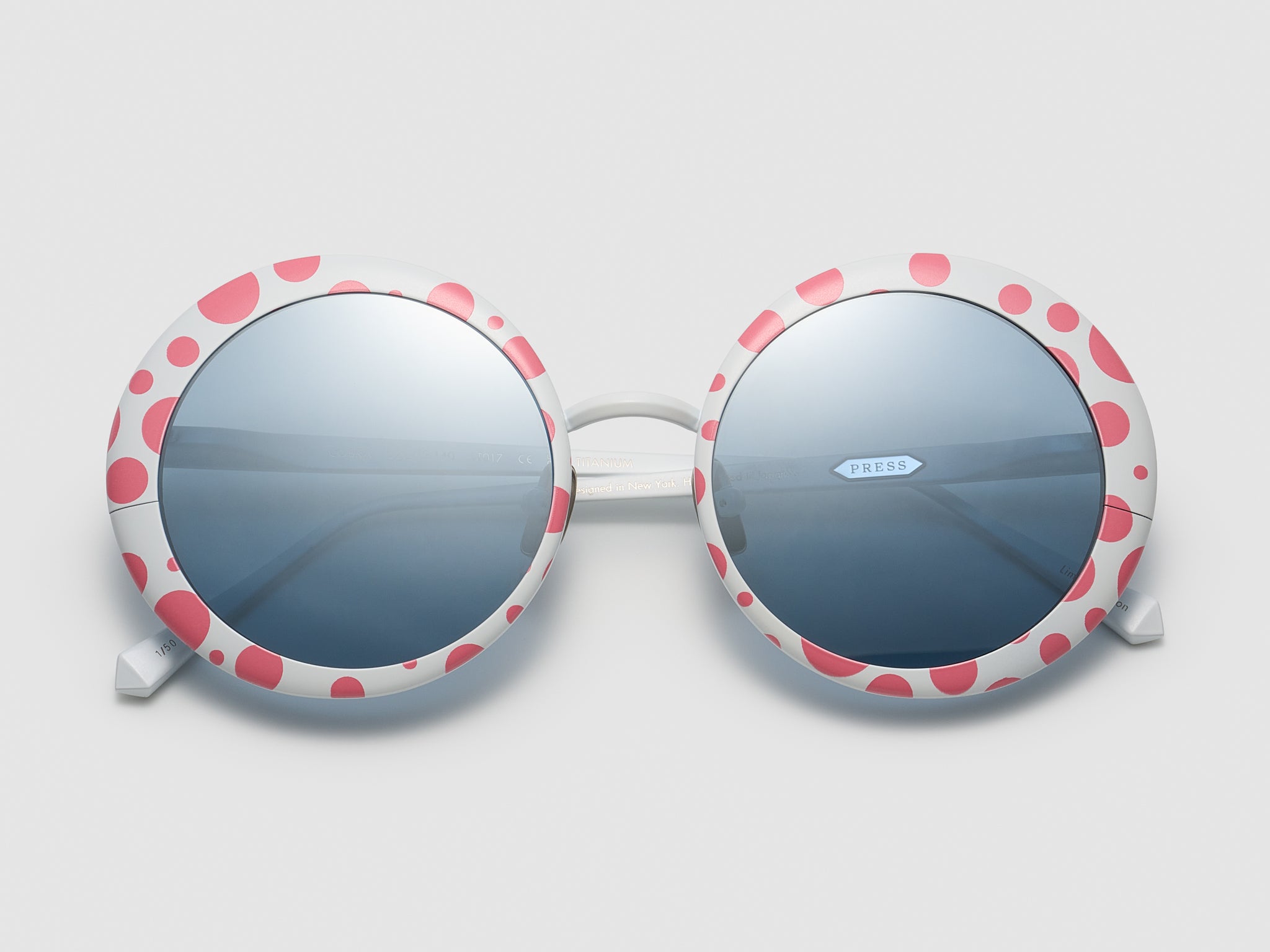 Cobra Dotty White / Pink - ST017 #color_white-pink-st017