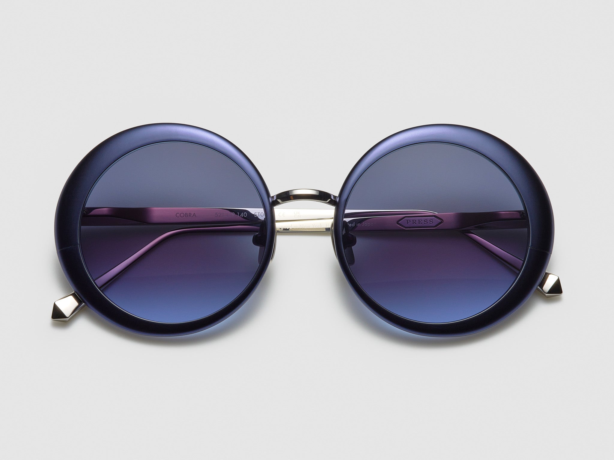 Cobra Navy / Platinum - ST001 #color_navy-platinum-st001