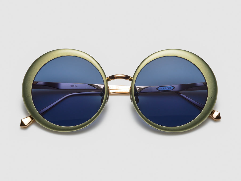 Cobra Cascade Green / Rose Gold - ST005 #color_cascade-green-rose-gold-st005