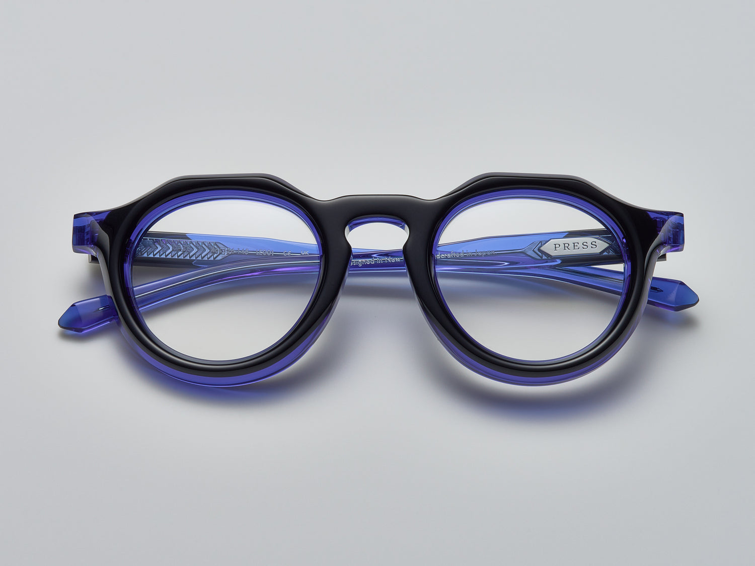 Daze Optical Black / Navy Crystal / Silver - LE001 