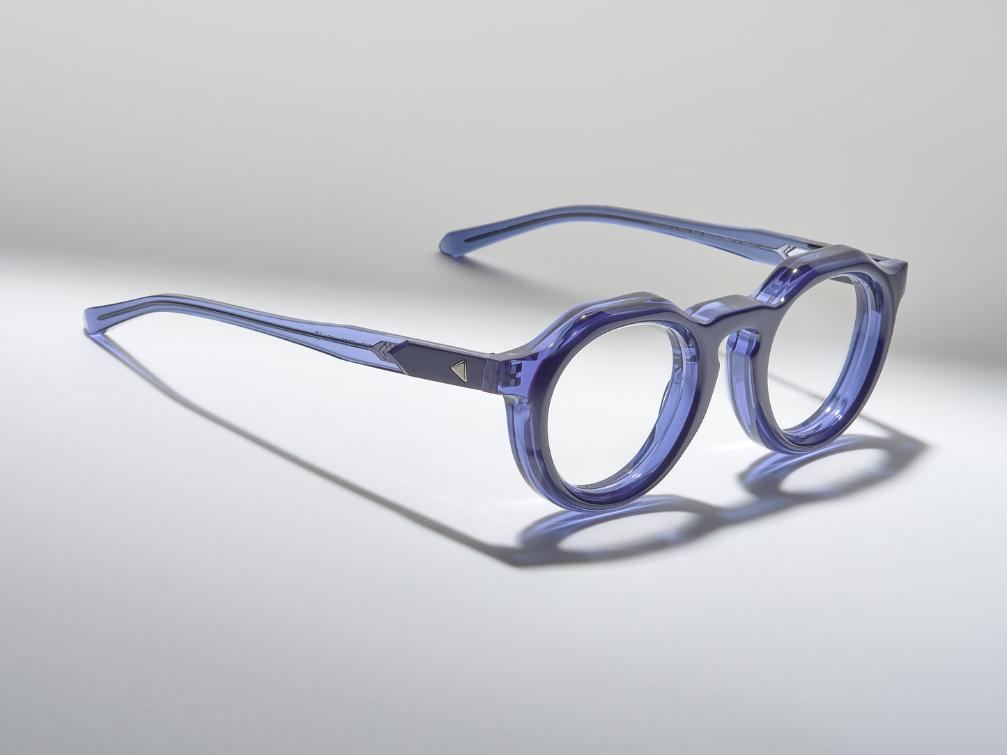 Daze Optical Blue / Blue Crystal / Silver - LE002 #color_blueprint-le002