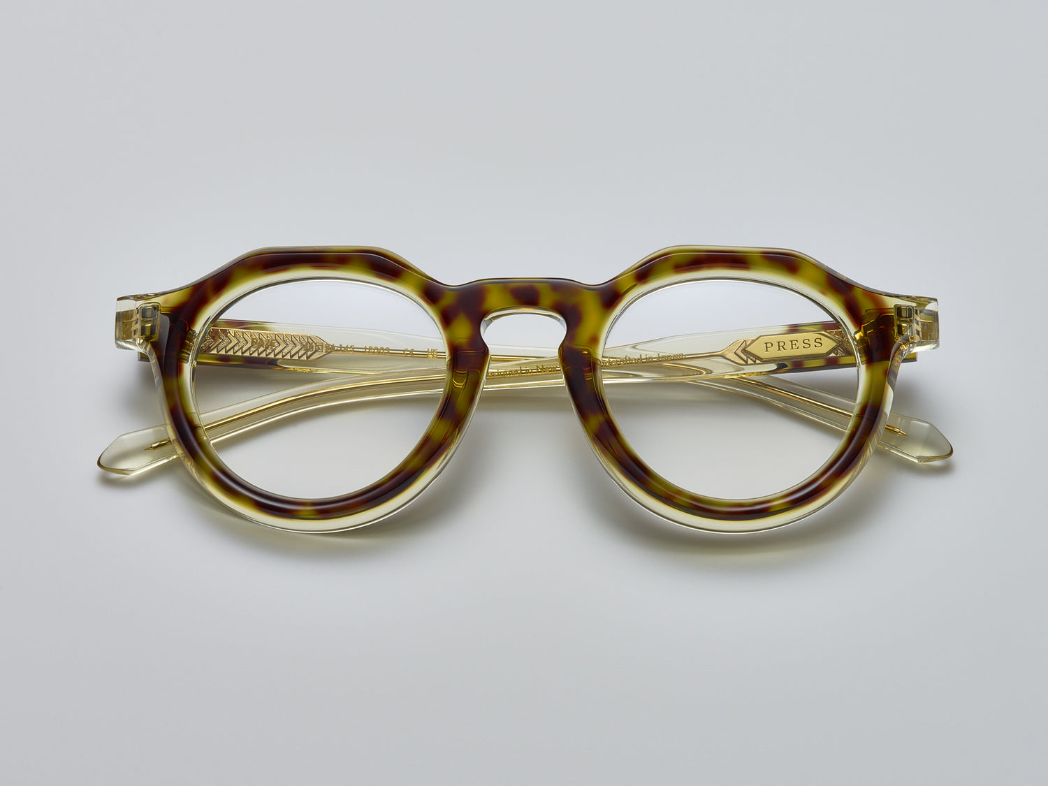 Daze Optical Tokyo Tortoise / Vintage Crystal / Gold - LE003 