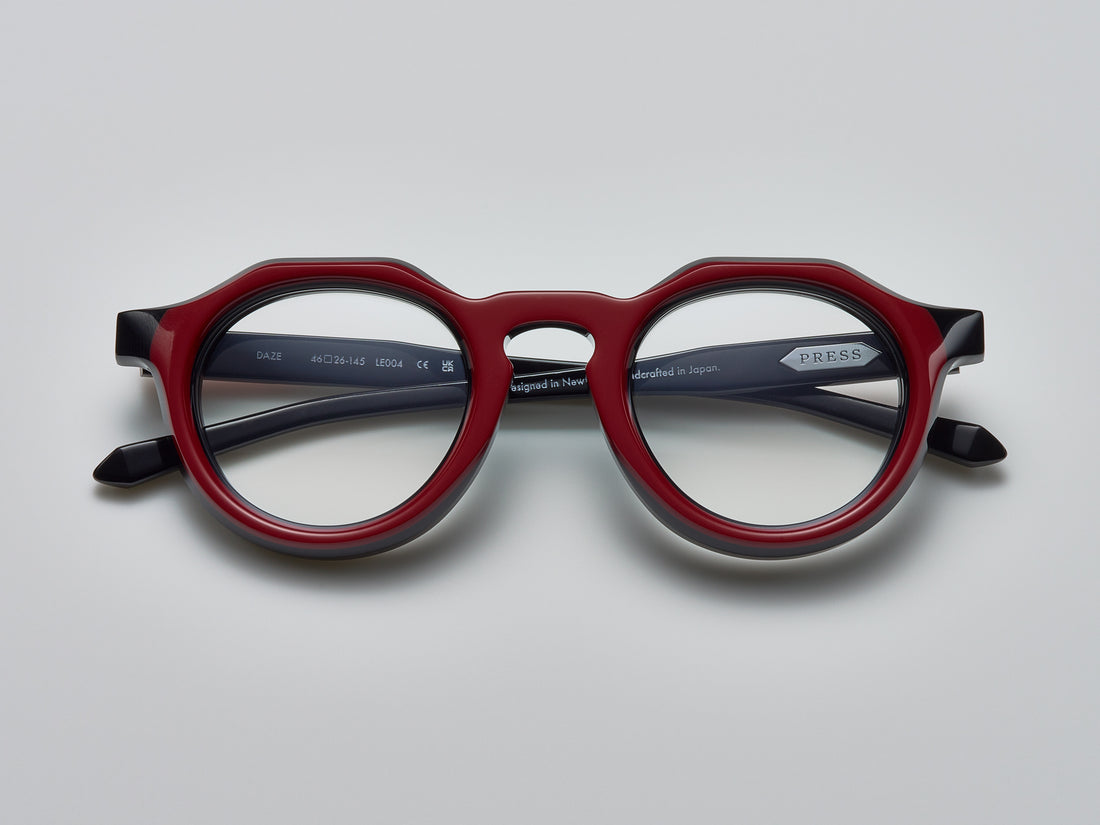 Daze Optical Red / Black / Silver - LE004 