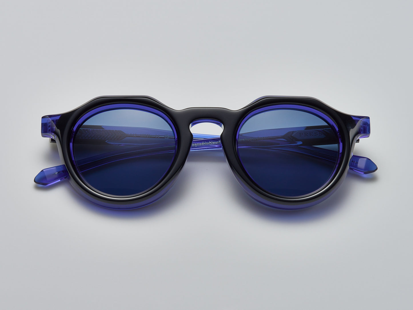 Daze Black / Navy Crystal / Silver - LE001 #color_blackbird-le001