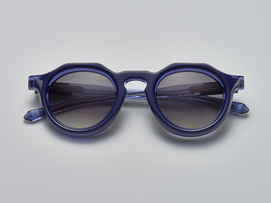 Daze Blue / Blue Crystal / Silver - LE002 #color_blueprint-le002