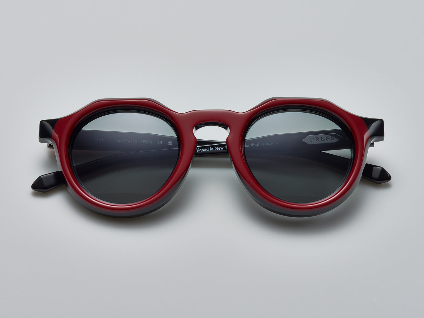 Daze Red / Black / Silver - LE004 #color_red-rain-le004