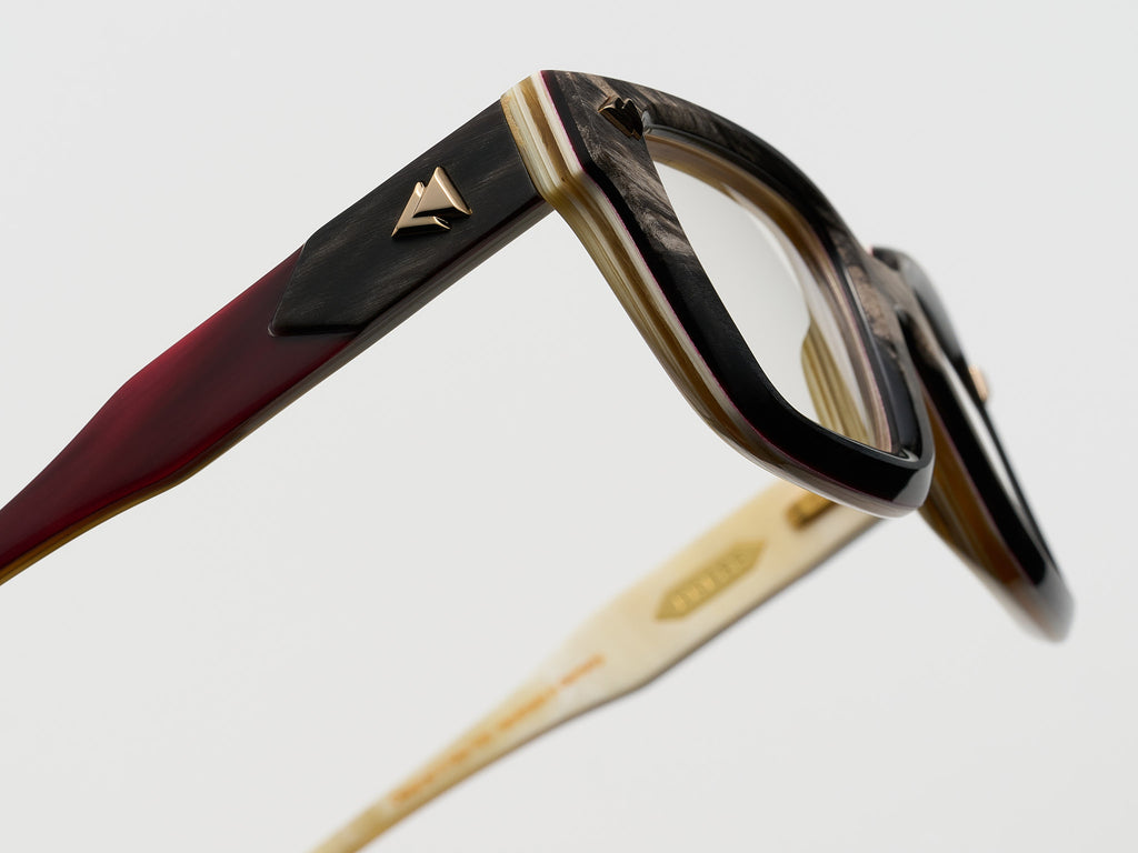 Electric Horn Optical Black Rouge - JP025 #color_black-rouge-jp025